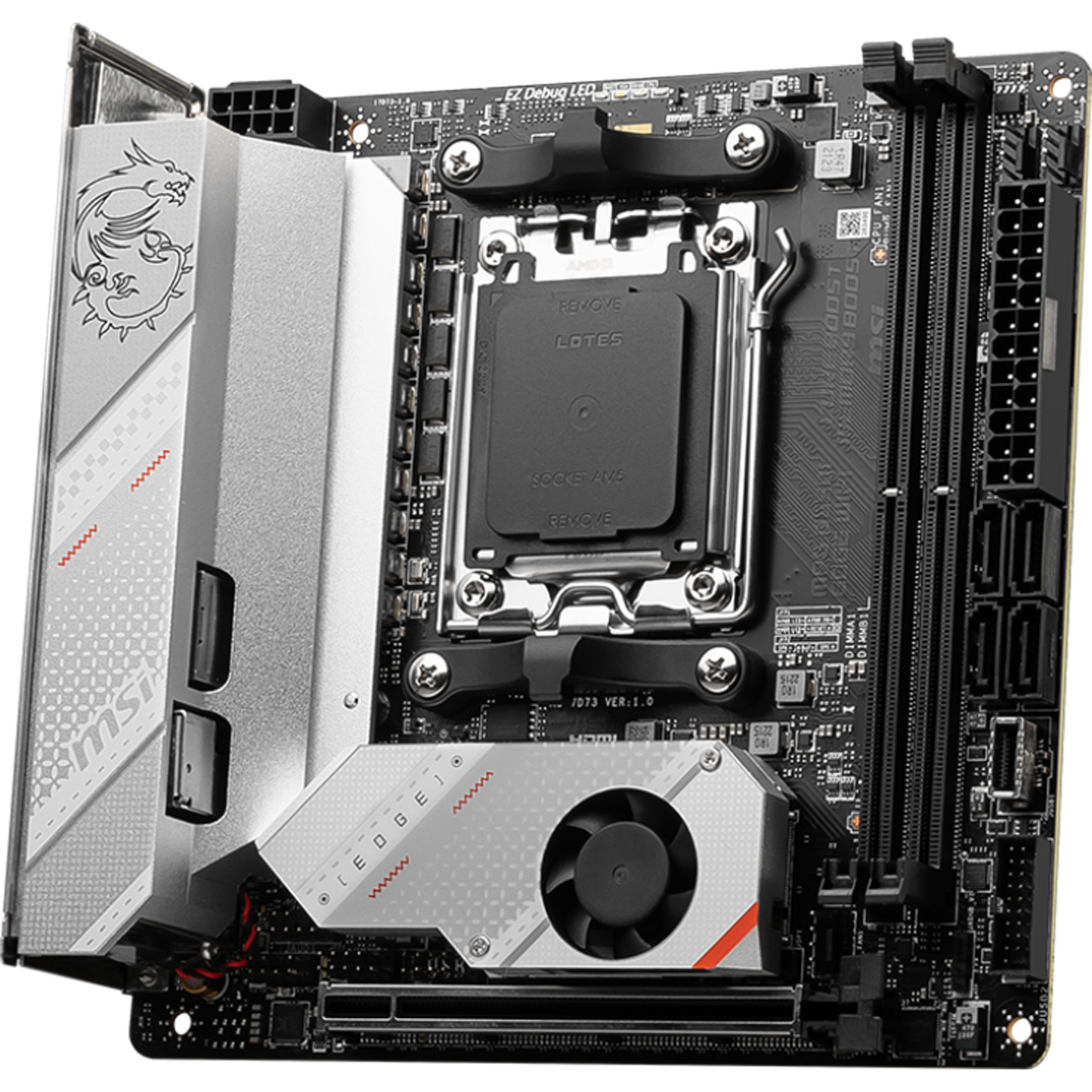 MSI MPG B650I Edge WiFi AM5 Mini-ITX Motherboard