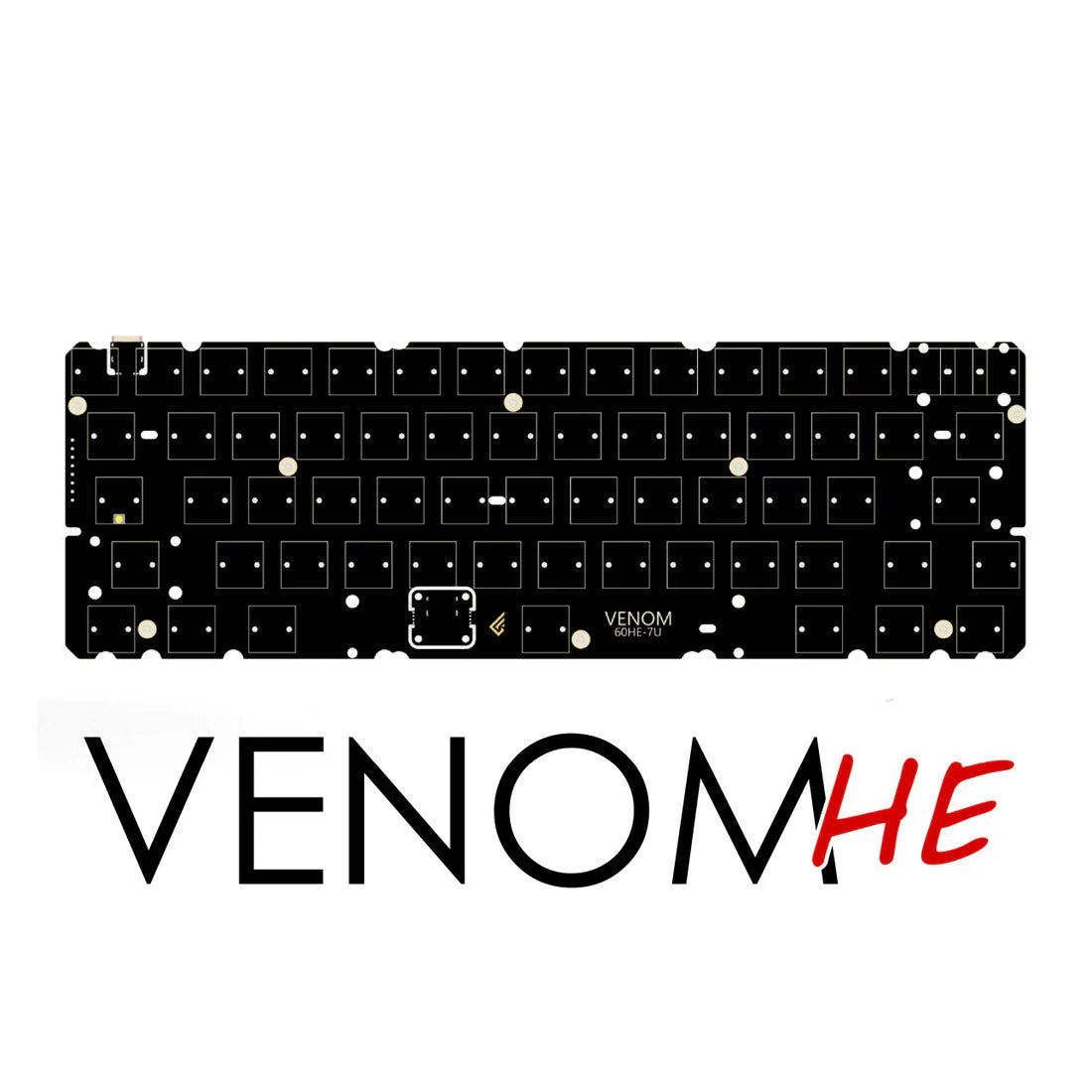 Venom 60 HE PCB 7u