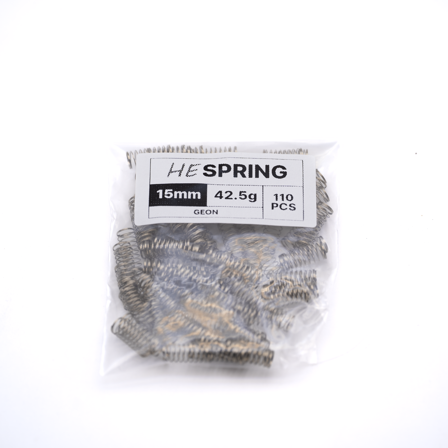 GEON Pingless HE Compatibility Springs 15mm