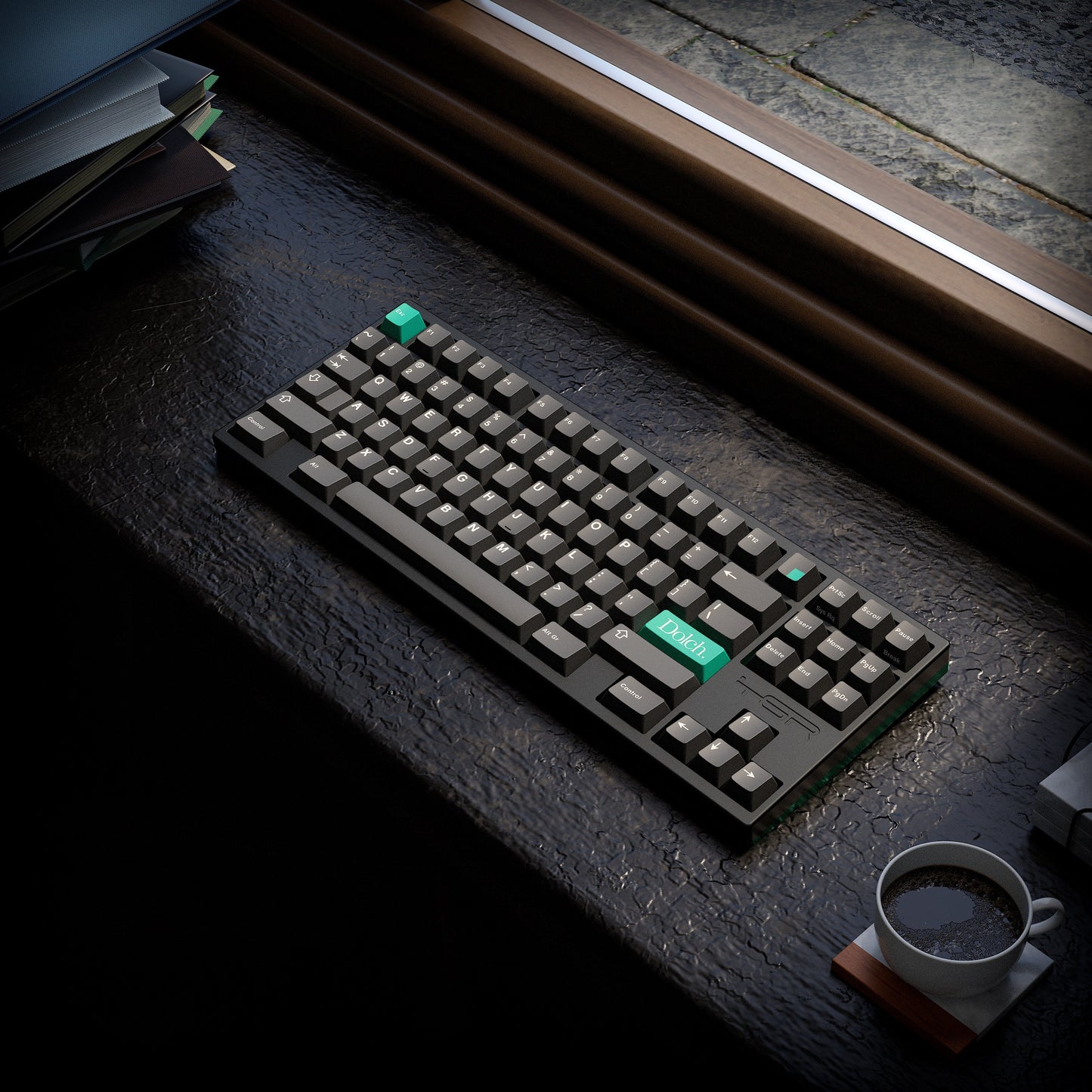 [Pre-Order] GMK Monochrome Dolch