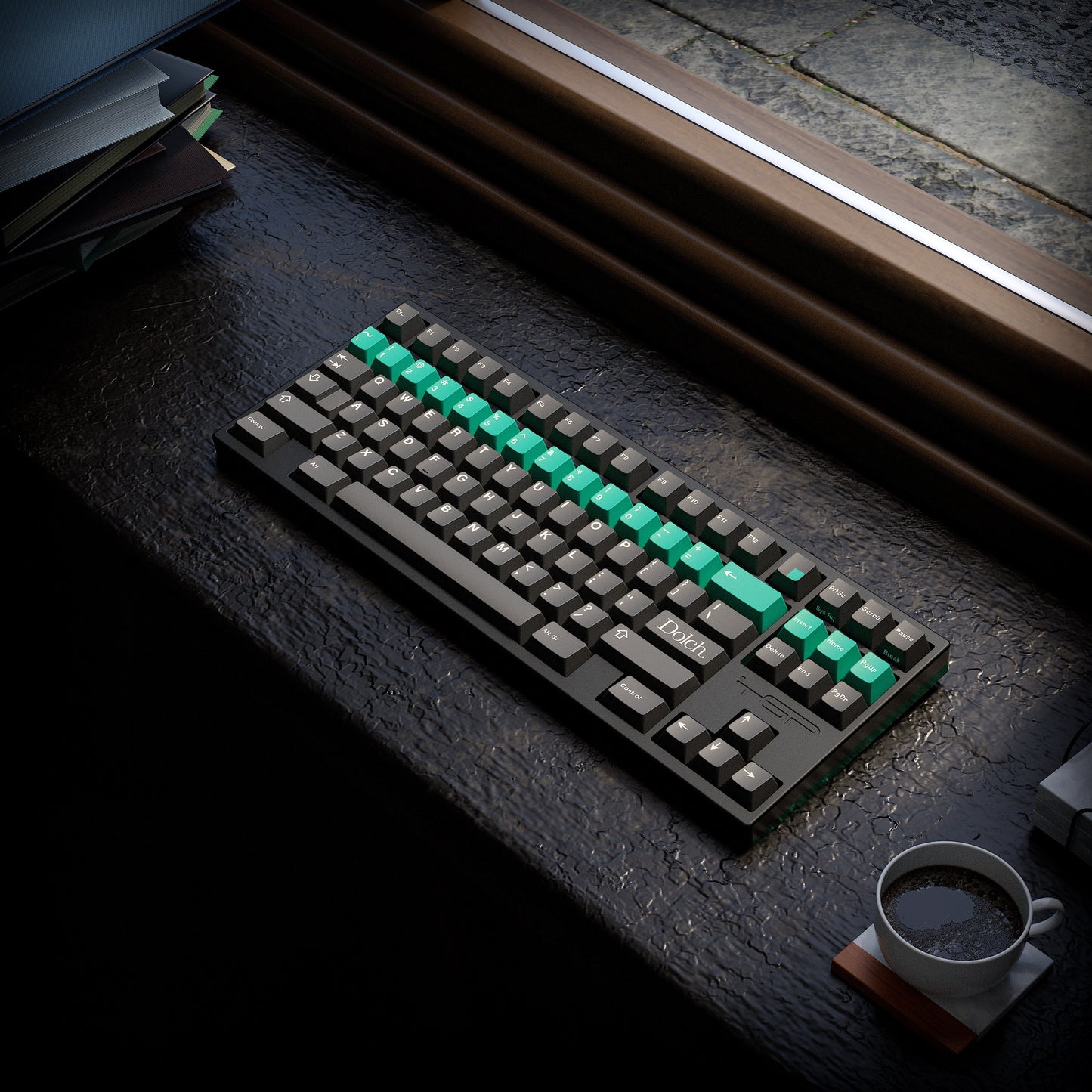 [Pre-Order] GMK Monochrome Dolch