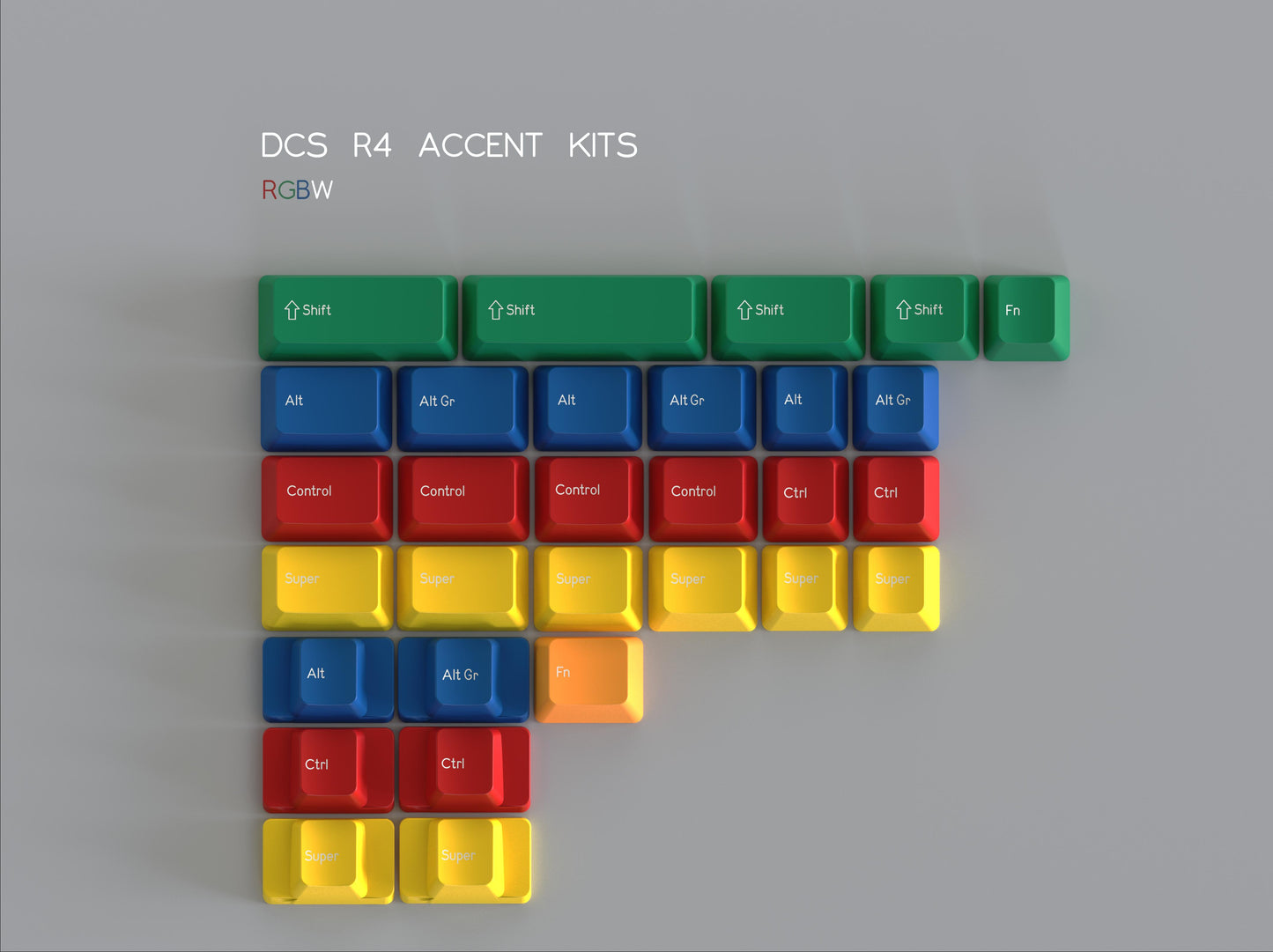 [In Stock] DCS R4 Accent Kits