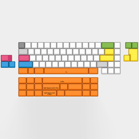 [In Stock] SingaKBD Kohaku Rubrehose Edition