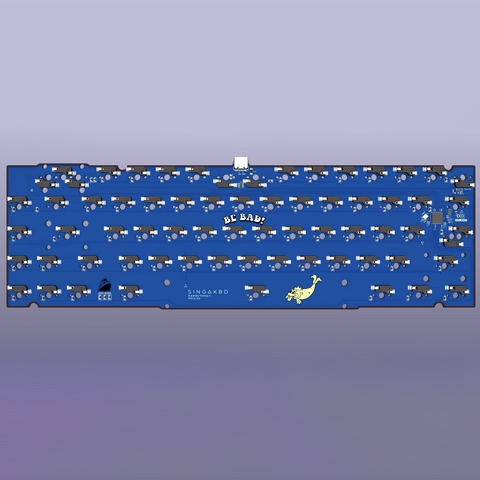 [In Stock] SingaKBD Kohaku Rubrehose Edition