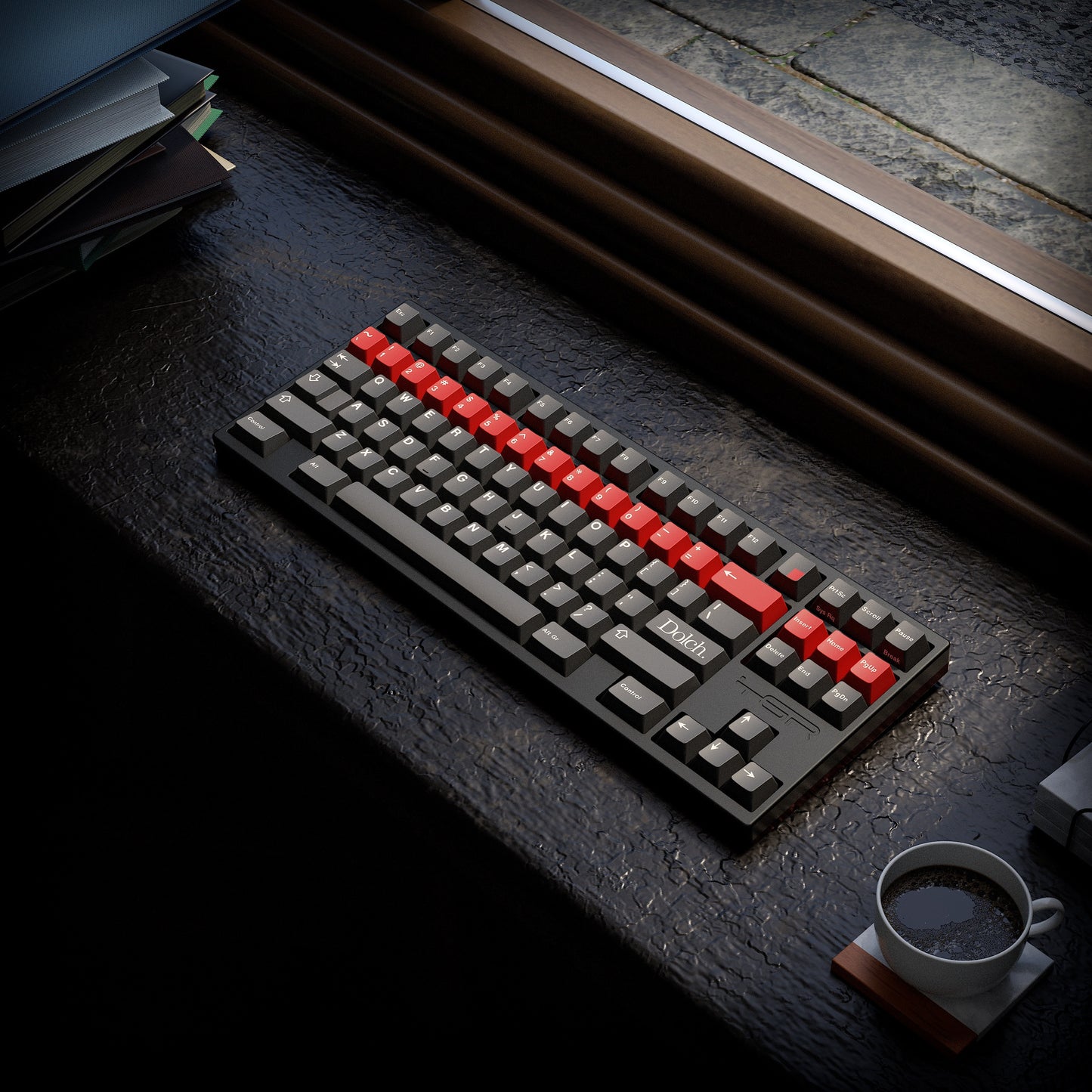 [Pre-Order] GMK Monochrome Dolch