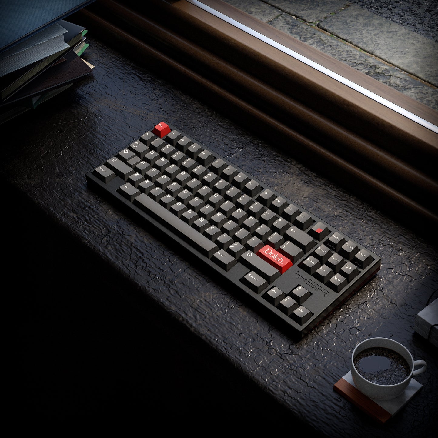 [Pre-Order] GMK Monochrome Dolch